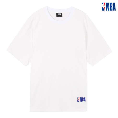   [프라임]유니 NBA 로고맨 프린트 반팔 티셔츠 (N212TS293P)