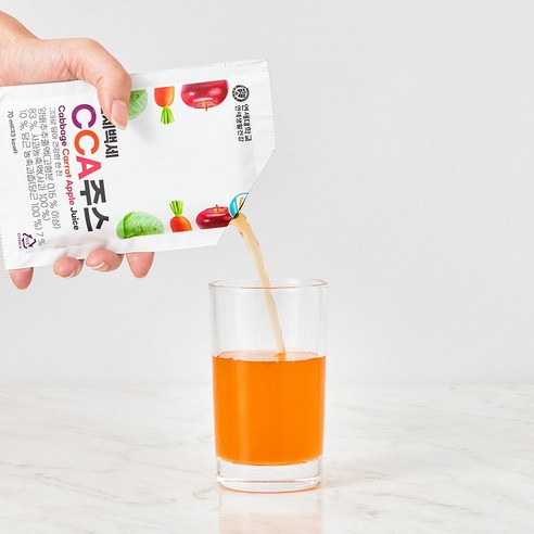 건강한 100세를 위한 선택, 연세백세 CCA주스!