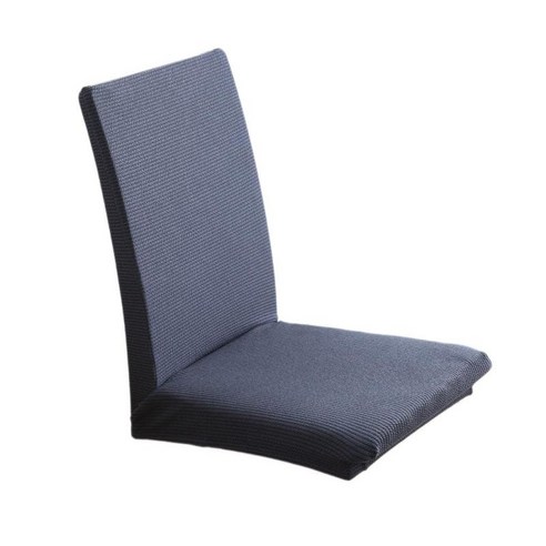 스트레치 이동할 수 있는 빨 수 있는 짧은 식사 의자 보호대 덮개 좌석 덮개 Slipcover 8개의 색깔, 다크 그레이, 설명
