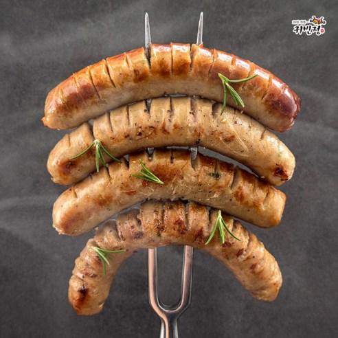 줄서는 맛집 흑돼지 갈비맛 진짜 생소세지 저칼로리 고단백음식 수제소시지 캠핑요리 , 240g , 1팩