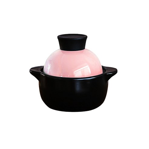 BOSUN 컬러 패션 도자기 내열냄비 직화 된장 계란찜 뚝배기, 3개, 11.5cm