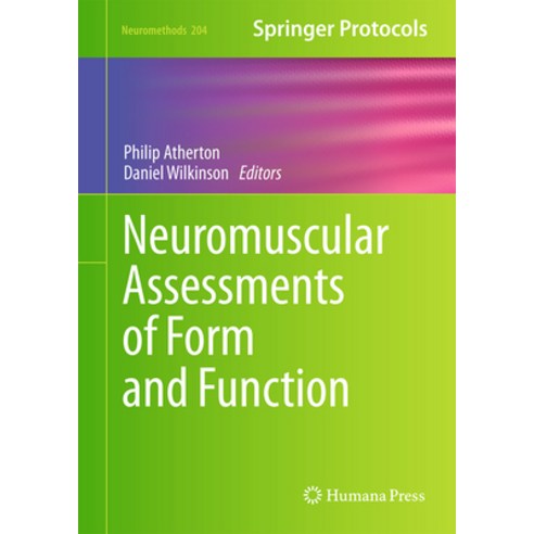 (영문도서) Neuromuscular Assessments of Form and Function Hardcover, Humana, English, 9781071633144