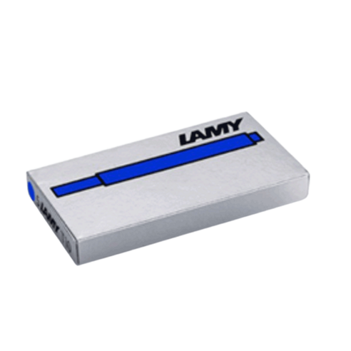 LAMY T10 만년필용 일회용 잉크 카트리지 5p, blue, 4개