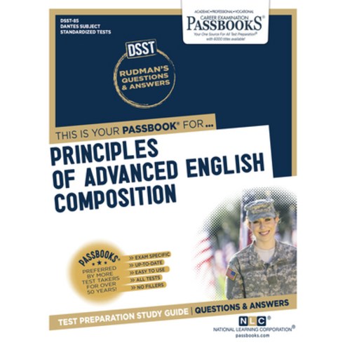 Dsst Principles of Advanced English Composition Volume 85 Paperback, Passbooks, 9781731866851