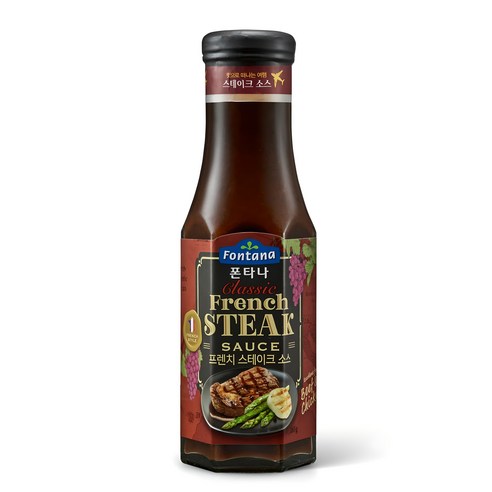 폰타나 프렌치 스테이크 소스, 265g, 1개