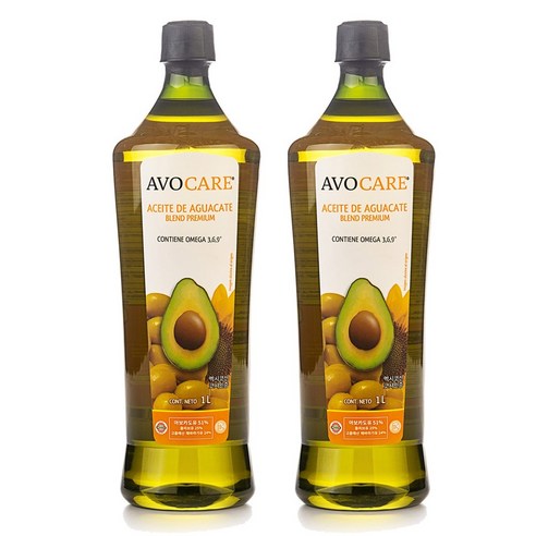 AVOCARE 아보카도오일 블렌드 1L X 2개