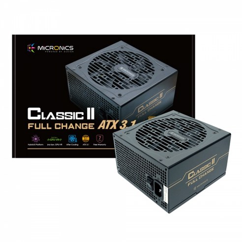 PC 심장을 책임질 파워, 마이크로닉스 Classic II 풀체인지 600W: 정숙함과 안정성을 담다 마이크로닉스600w