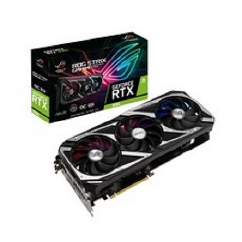 에이수스 ROG STRIX 지포스 RTX 3060 O12G GAMING OC D6 12GB 그래픽카드, RTX3060-O12G-GAMING