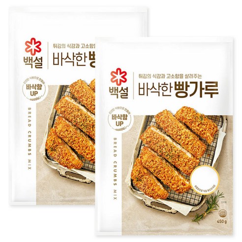 백설 빵가루 450g 2개