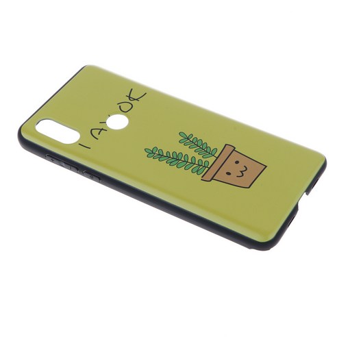 CY SHOP 휴대 전화 보호 케이스 TPU Xiaomi 믹스 3, 식물, {"사이즈":"설명"}, {"수건소재":"플라스틱"}