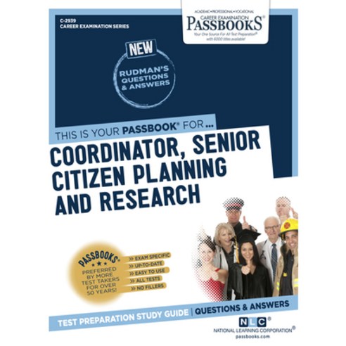 Coordinator Senior Citizen Planning and Research Volume 2939 Paperback, Passbooks, English, 9781731829399