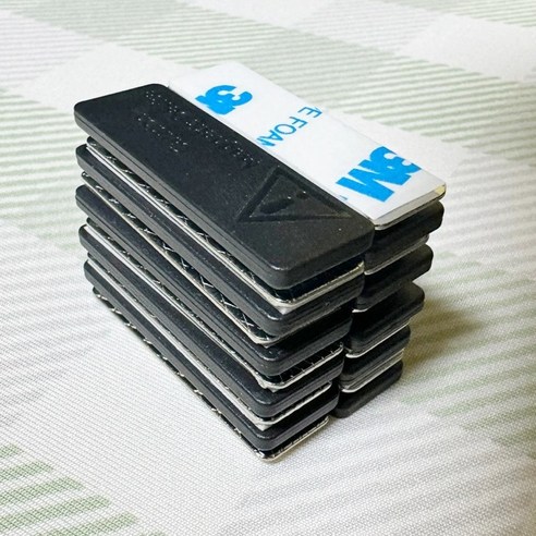 니즈 네오디움 강력 명찰자석 2구(47mm*15mm), 10개