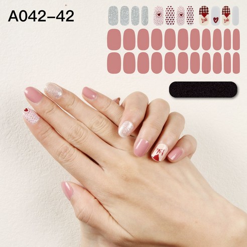 GN Aphrodite 네일패치 네일아트 네일스티커 34P, 1개, A042-42