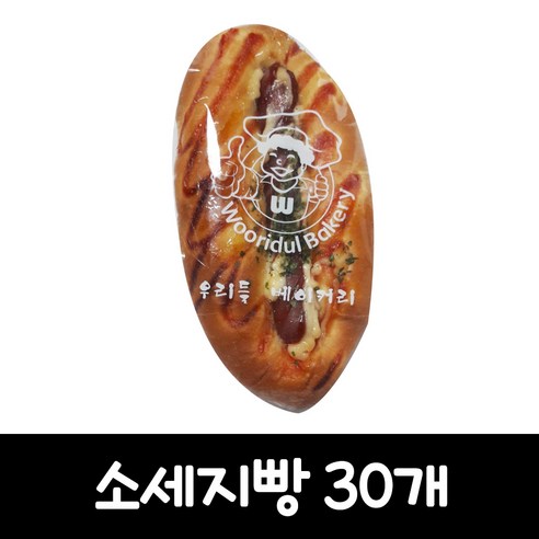 제과점빵 소세지빵 75g@, 75g, 10개