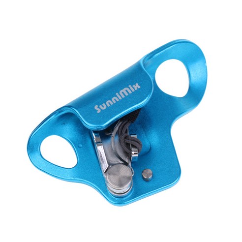 8~13MM 밧줄을 위한 가슴 Ascender 암벽 등반 나무 수목 재배자 Rappelling 장비 장비 밧줄 죔쇠, 블루, 알루미늄 마그네슘 합금