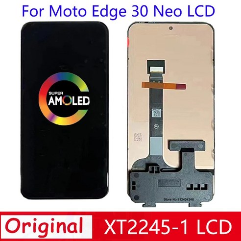 모토로라 엣지 30 네오 LCD XT2245-1 디스플레이 터치 스크린 디지타이저 어셈블리 모토 Edge30 교체 6.28, [01] Edge 30neo LCD