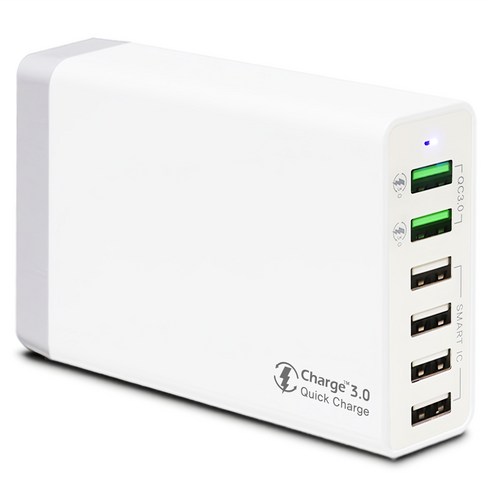 🔌 "충전 스트레스, 이제 안녕!" SNAPP 60W 멀티충전기로 깔끔하게 해결하세요! 6포트충전기