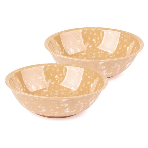 레트로 분식 그릇 포장마차 떡볶이 라면 캠핑 접시, 브라운, 레트로그릇, 2개