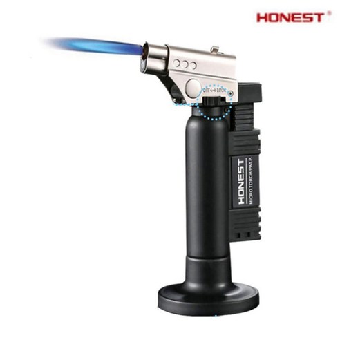 HONEST 500JET 토치라이터 GAS TORCH 가스토치, 1개, 혼합색상 Best Top5