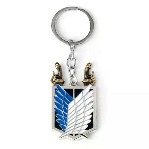 자유를 향한 갈망, 진격의 거인 조사병단 키링으로 되살아나는 용기 진격의거인키링