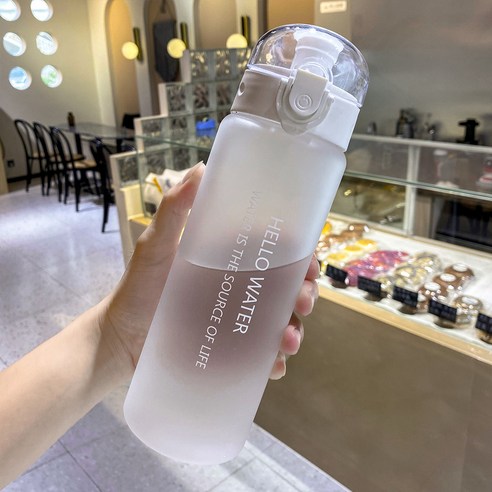 [XIG] 뜨거운 판매 스포츠 물병 780ML 야외 여행 하이킹 휴대용 누수 방지 음료 용기 플라스틱 물병 드롭, 색깔6