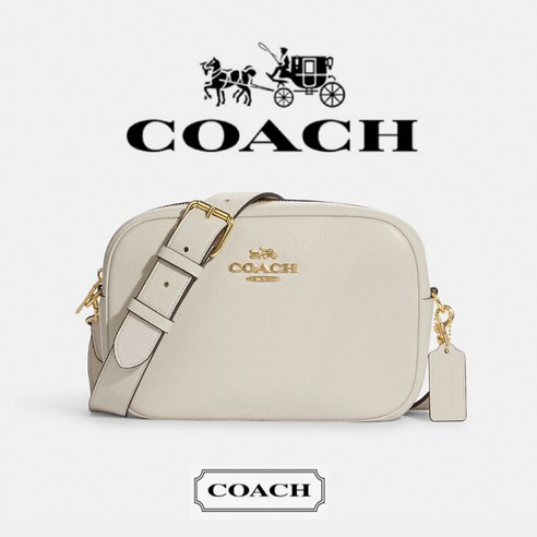 COACH 코치 미니 크로스백 제이미 카메라백 블랙 / 화이트