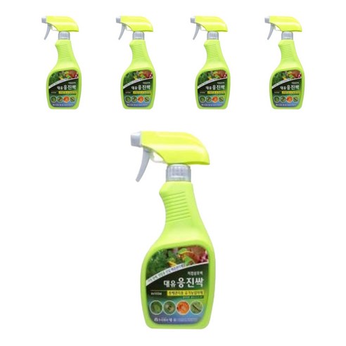 해충 퇴치약 응진싹 500ml, 5개
