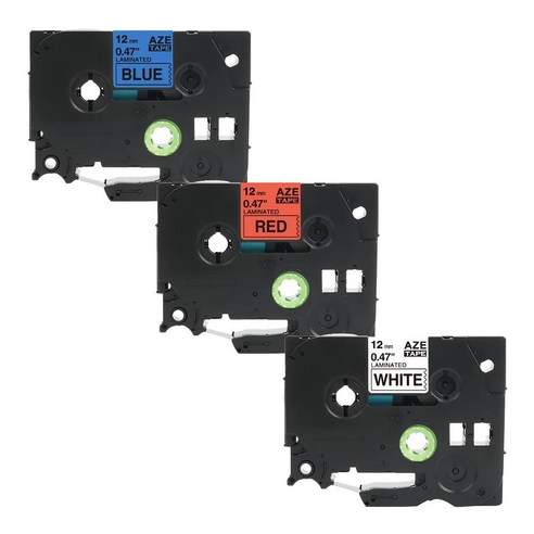 브라더 라벨 프린터 테이프 세트 호환 PT-P300BT PT-P710BT PT-D600 PT-D610BT PT-D200 PT-D200LB PT-P710BTWH, 7번 231 431 531