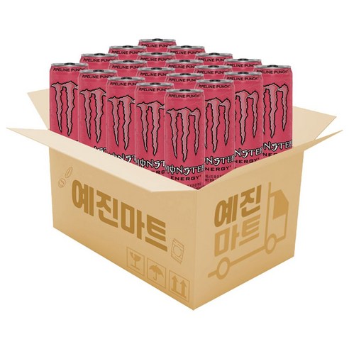 몬스터 에너지 파이프라인펀치 355ml x 20캔, 9999, 1