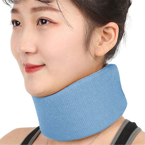 목 경추 디스크 밴드 보호대 지지대 교정기 보조기, 1개