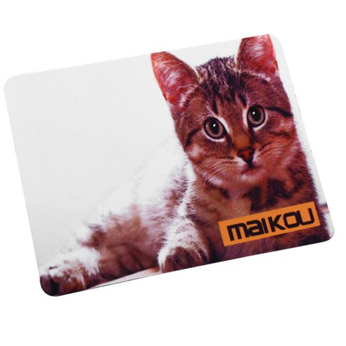 Maikou 게임 마우스 패드 컴퓨터 책상 매트 180*200mm, 브라운, 설명, 설명