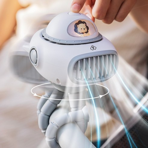 아기에게 시원함과 편안함을 선사하는 스네몬 유모차 선풍기