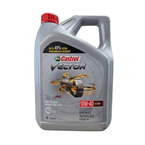 Castrol 캐스트롤 벡톤 10W40 VECTON CK-4/E9 4L, 1개