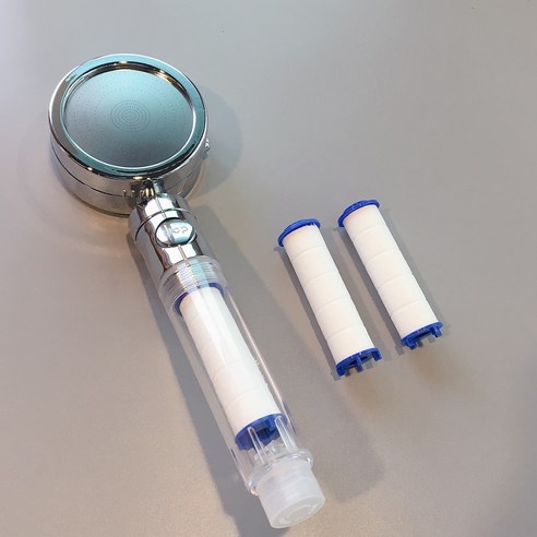 수압상승 절수형 샤워기헤드(필터형+필터3개)