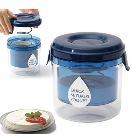 요우니 유청분리기 그릭요거트 메이커 치즈 제조기 발효기, 푸른 색