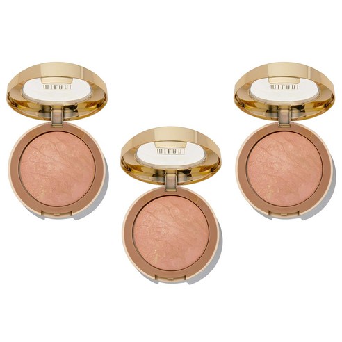 밀라니 베이크드 파우더 블러쉬 3.5g, Rosa Romantica, 3개