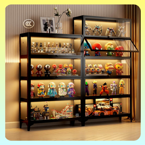 내 소중한 굿즈, 먼지 쌓인 채 방치하지 마세요! 빛나는 컬렉션을 위한 선택, 토모리 하이엔드 장식장 유어쉘프