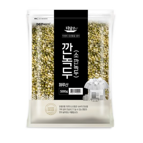 더담은 소 깐녹두, 500g, 1개