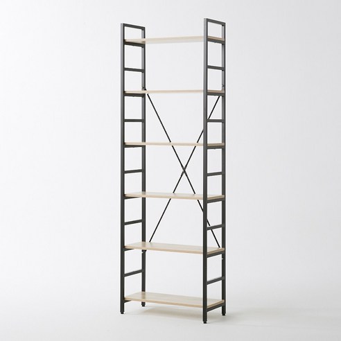 블루밍홈 테스 6단 책장, 블랙