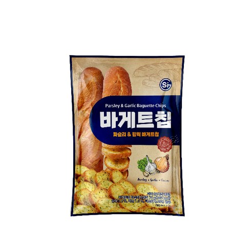 SI 바게트칩 파슬리&갈릭 400g, 6개