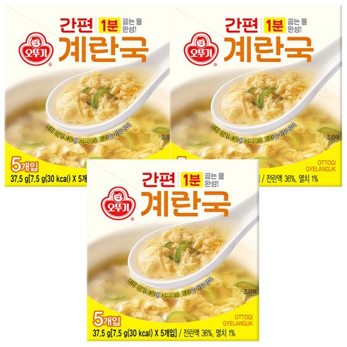 오뚜기 간편 계란국 5개입