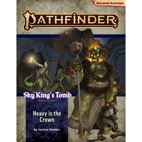 (영문도서) Pathfinder Adventure Path: Heavy Is the Crown (Sky King''s Tomb 3 of 3) (P2) Paperback, Paizo Inc., English, 9781640785380