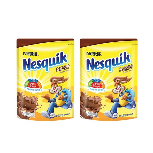 네슬레 네스퀵 초콜릿맛 1.2kg x 2개