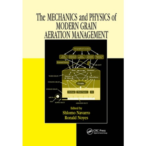 (영문도서) The Mechanics and Physics of Modern Grain Aeration Management Hardcover, CRC Press, English, 9780849313554