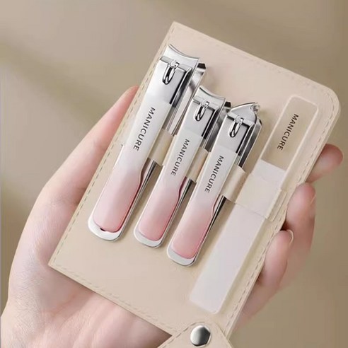 섬세한 아름다움을 위한 선택, 탄소강 비산 방지 손톱깎이 핑크 에디션 손톱깍이