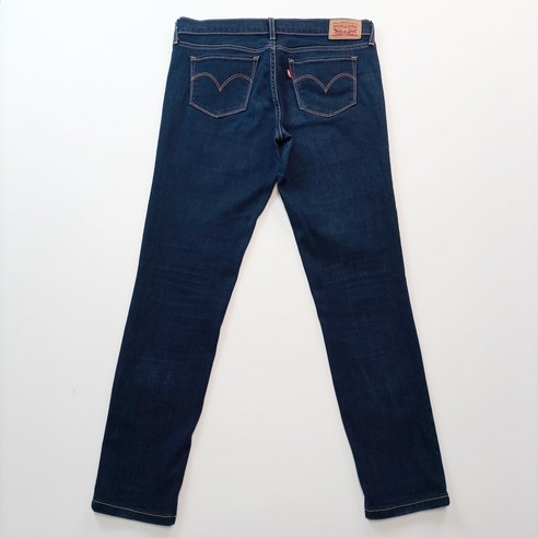 리바이스 청바지 여성 슬림 진청 데님팬츠 사이즈30