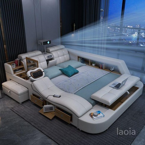 편안함과 기능성을 동시에 제공하는 스마트 침대