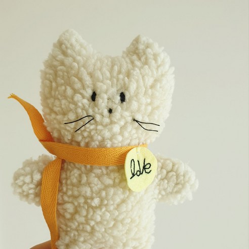 솜인형 만들기 인형 DIY 키트 생일곰, C 오렌지색 곰 옷만 솜인형키트 11 날아라미쎄스깡 DIY 몽냥이 크림 애착인형 고양이 인형만들기