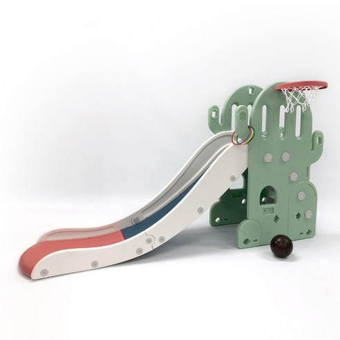 베네베네 쁘띠 선인장 유아 아기 미끄럼틀 단품, 그린, 1개