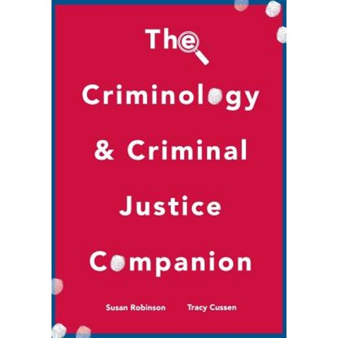 (영문도서) The Criminology and Criminal Justice Companion Paperback, Red Globe Press, English, 9780230229921